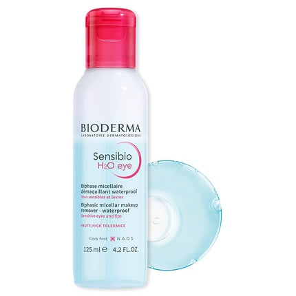 Demachiant bifazic pentru ochi, Bioderma, Sensibio H2O, 125ml