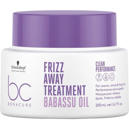 Tratament Par, Schwarzkopf, Bonacure Frizz Away, 200ml