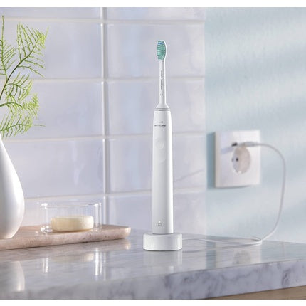 Periuță electrică Philips Sonicare 2100, alb, design ergonomic