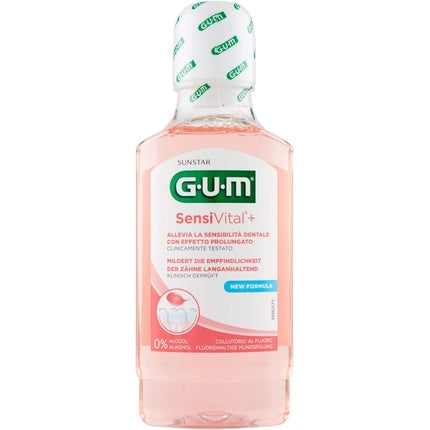 Apa de gură, Gum, Sensivital+, fluor, 300ml