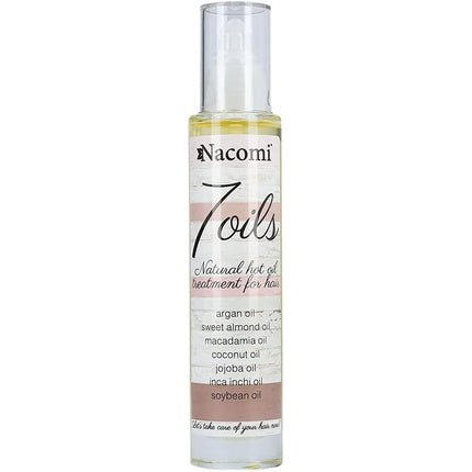 Masca de par, Nacomi, 7 uleiuri vegetale, 100ml