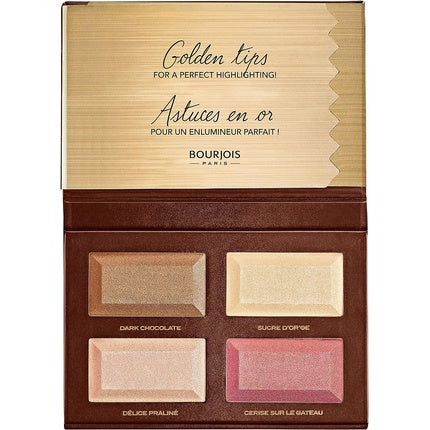 Paleta farduri de ochi, Bourjois, 4 In 1, Culoarea Cafelui