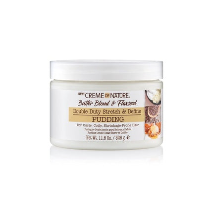 Cremă Păr, Creme Of Nature, Pudding cu Ulei Argan și In, 326g