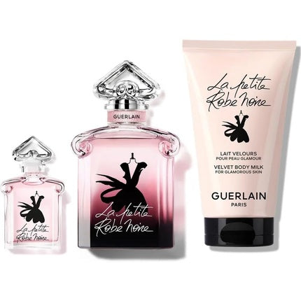 Set apa de parfum Guerlain La Petite Robe Noire EDP 50ml + Lotiune de corp 75ml + EDP 5ml
