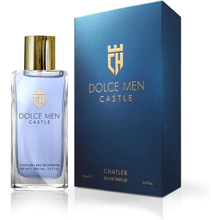 Parfum bărbați, Chatler Dolce Men Castle, 100 ml, albastru