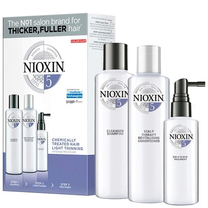 Set Îngrijire Păr, Nioxin, #5, alb