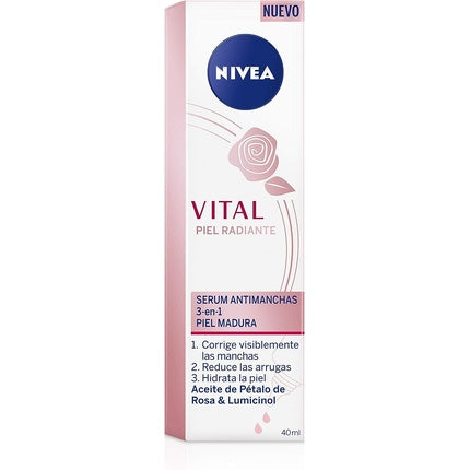 Ser Nivea Vital Radiant 3-in-1 40ml Roz