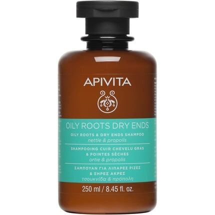 Șampon pentru Rădăcini Grase și Vârfuri Uscate, Apivita, 250ml