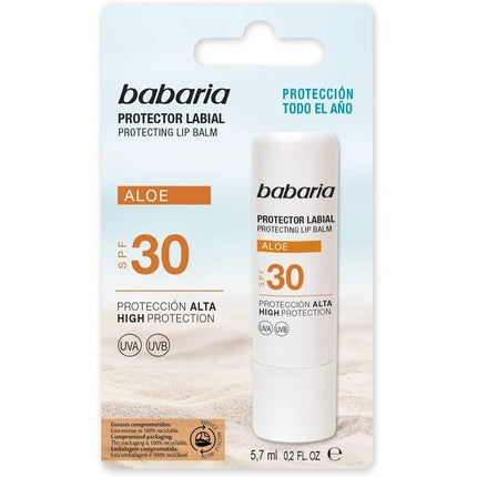 Balsam Buze, Babaria, Aloe Vera, SPF 30