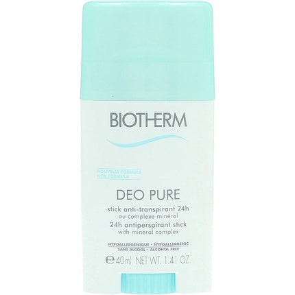 Deodorant antiperspirant, Biotherm, Deo Pure 24H, 40ml