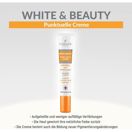 Crema pentru pete Floslek, 20 ml, depigmentare