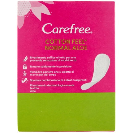 Absorbante zilnice, Carefree, Aloe, 30 buc