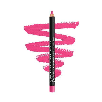 Creion contur buze, NYX, Suede Matte, roz aprins