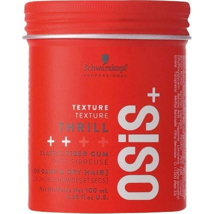 Pastă modelare păr, Schwarzkopf Osis Thrill, elasticitate 100ml