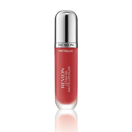 Ruj lichid Revlon Ultra HD Metalic roșu