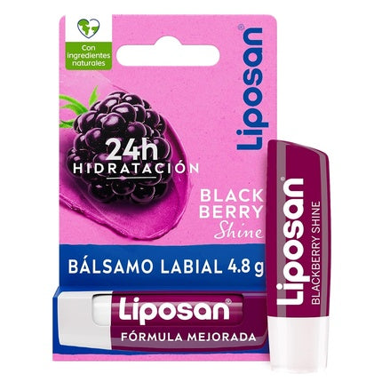 Balsam de buze, Liposan, Blackberry Shine, 4.8g