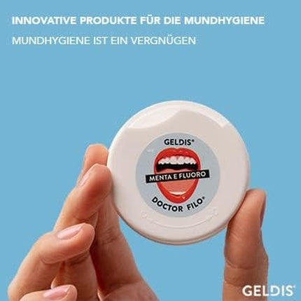 Ață dentară, Geldis, Doctor Filo, mentă