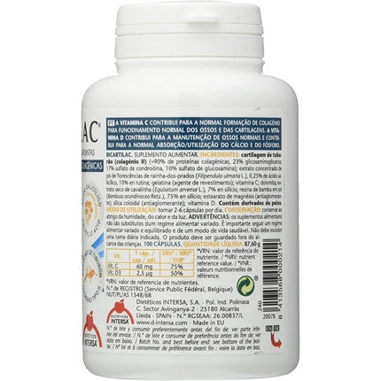 Supliment alimentar, Intersa, Bicartilac, 100 capsule