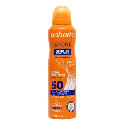 Spray protectie solara, Babaria Sport, SPF50, 200ml