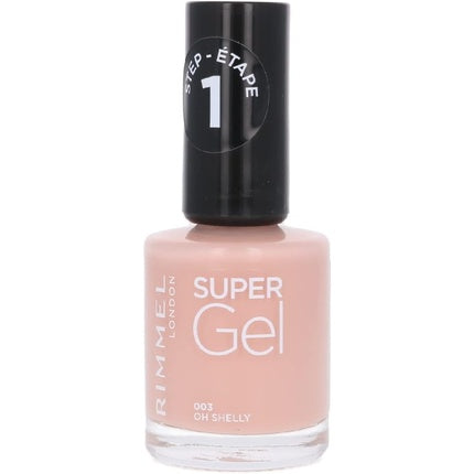 Lac de unghii, Rimmel, Super Gel 003 Oh Shelly, 12ml