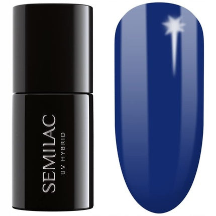 Lac de unghii Semilac Festive Blue UV 7ml