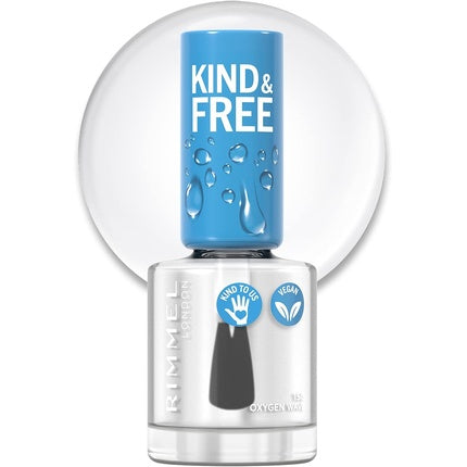Lac de unghii top coat, Rimmel, Kind and Free Clean, 8ml