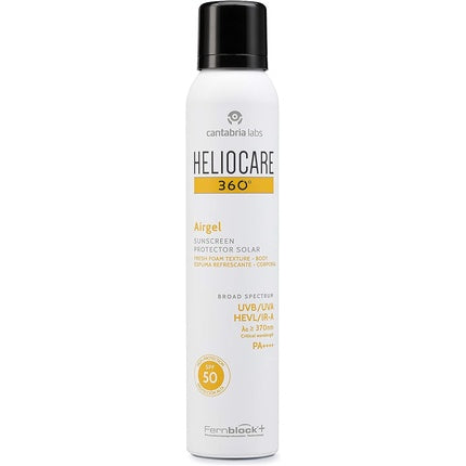 Protecție solară facială, Heliocare, 360 Airgel SPF50+, finisaj mat