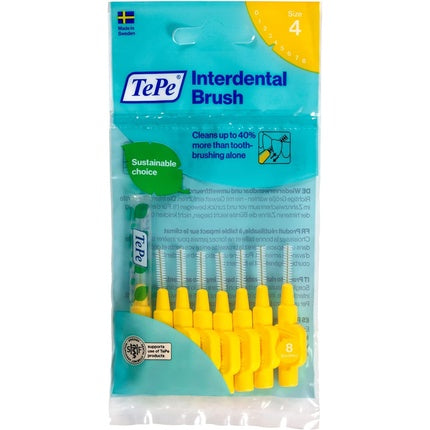 Periuțe Interdentare, Tepe, Original, galben, 0.7mm, 8buc