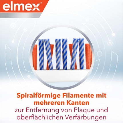 Periuță dinți, Elmex, Expert Precision, roșu