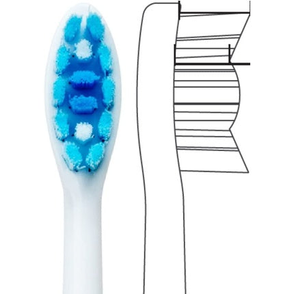 Capete periuță sonică Beconfident, alb