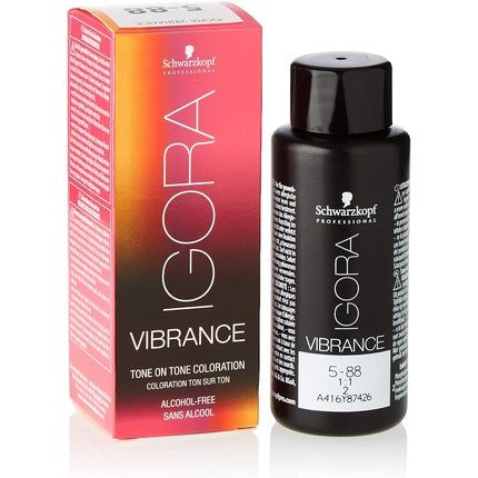 Vopsea păr, Schwarzkopf, Igora Vibrance, maro deschis roșcat