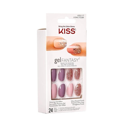 Unghii False, Kiss Gel Fantasy, model No Pressure