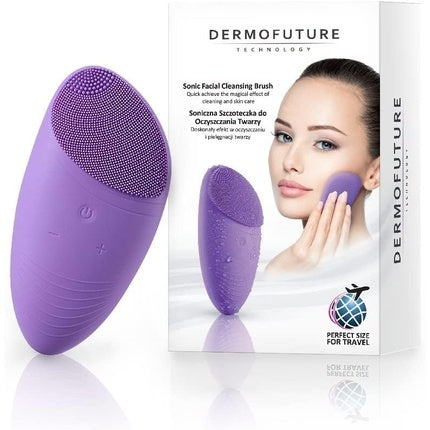 Perie facială electrică, Dermofuture, violet