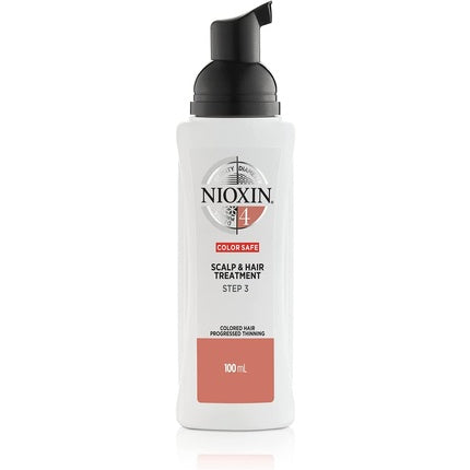 Tratament scalp Nioxin System 4, pentru păr colorat, 100ml