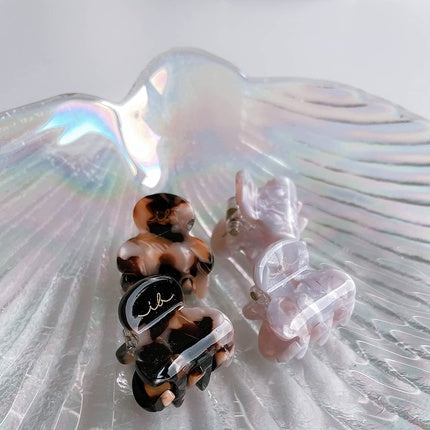 Aghrafe păr, Invisibobble Clipstar, leopard roz-maro