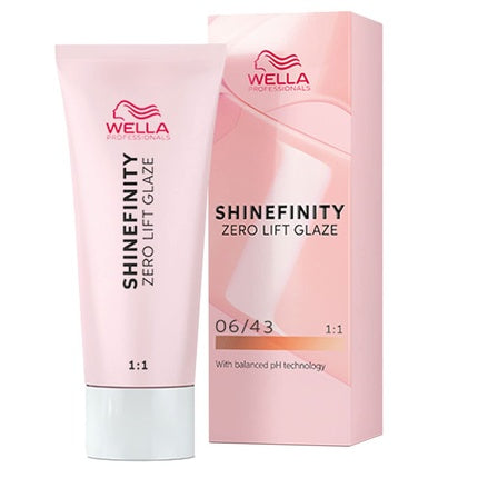 Vopsea de păr, Wella, ShineFinity, cupru