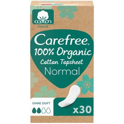 Absorbante, Carefree, Topsheet Organic, Normal, 30 buc