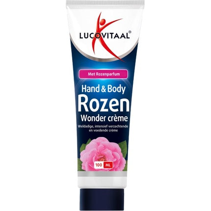 Cremă Mâini și Corp, Lucovitaal, 100 ml, trandafiri