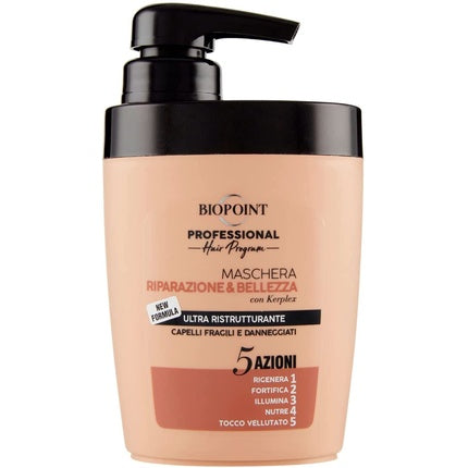 Masca de păr, Biopoint, Professional Repair and Beauty, 300ml