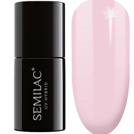 Lac gel, Semilac, 5in1, roz deschis, 7ml