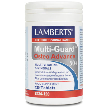 Supliment vitamine, Lamberts, Multiguard Osteoadvance 50+, 125g