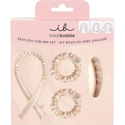 Bigudiuri păr, Invisibobble Heatless Curl Set, anti-alunecare