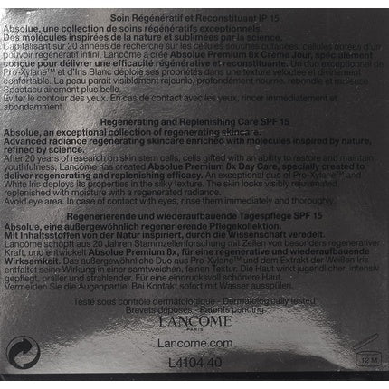 Crema Anti-Îmbătrânire Lancôme Absolue Bx Premium SPF15 50ml