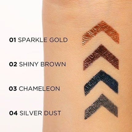 Eyeliner, Eveline, Variete No. 01, auriu