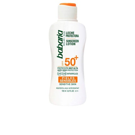 Lapte protector solar, Babaria, F-50, 100ml