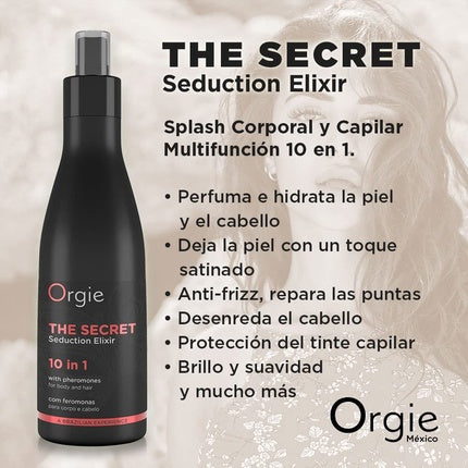 Elixir baie, Orgie, The Secret, negru, 200ml