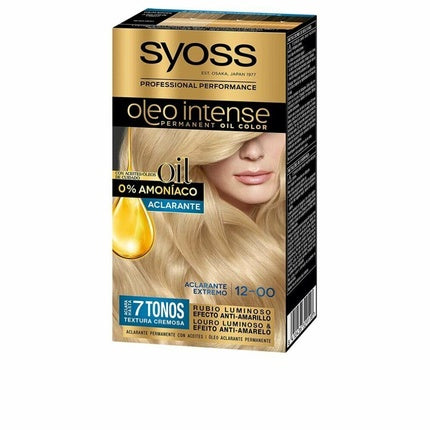 Vopsea permanentă păr, Syoss Oleo Intense, deschidere extremă