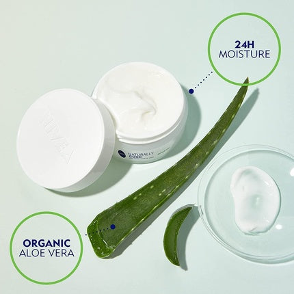 Cremă de zi, Nivea, Naturally Good, aloe vera, 50ml