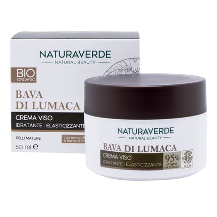 Cremă hidratantă Naturaverde Bio, extract de mușețel și unt de shea, 50ml