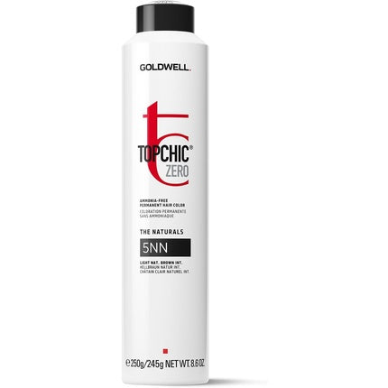 Vopsea păr, Goldwell, Topchic Zero, brun natural intens, 250ml